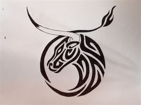 tattoo touro tribal Capricorn Sign Tattoo, Taurus Symbol Tattoo, Taurus Bull Tattoos, Taurus ...