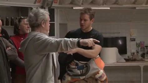 The Martian Behind-The-Scenes Broll Footage - Matt Damon, Jessica Chastain, Kate Mara, Kristen ...