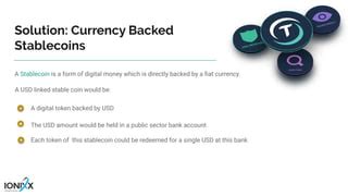 Stable Coins: Currency for a Digitized World | PPT