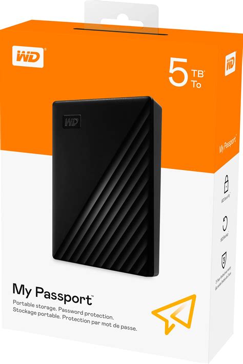 Questions and Answers: WD My Passport 5TB External USB 3.0 Portable Hard Drive Black ...