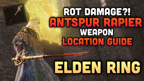 Antspur Rapier Weapon Guide And Location - Elden Ring Guides And Tips ...