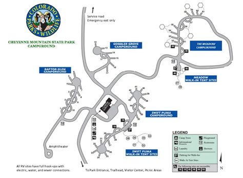 Cheyenne Mountain Zoo Map