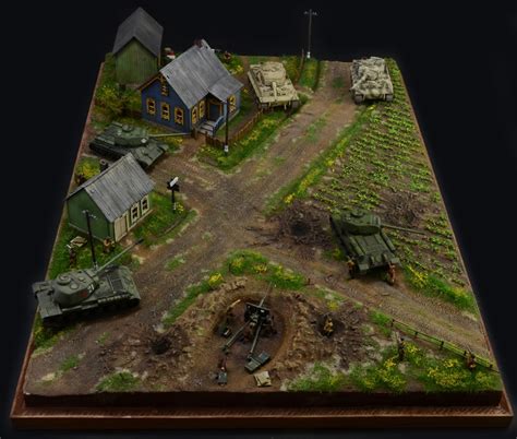 ITALERI; 1944 BATTLE AT MALINAVA EASTERN FRONT DIORAMA SET; ITA6182; ITA-6182; ITA 6182; 1:72 ...