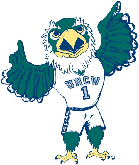 NC-Wilmington Seahawks Mascot Logo - NCAA Division I (n-r) (NCAA n-r ...