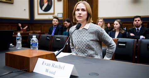 Evan Rachel Wood Sexual Assault Testimony Congress