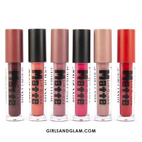 Matte Lip Gloss: Multiple Shades – Girls And Glam