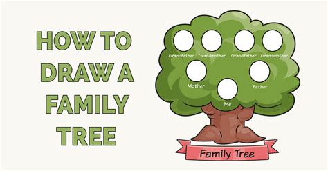 How to Draw a Family Tree - Really Easy Drawing Tutorial