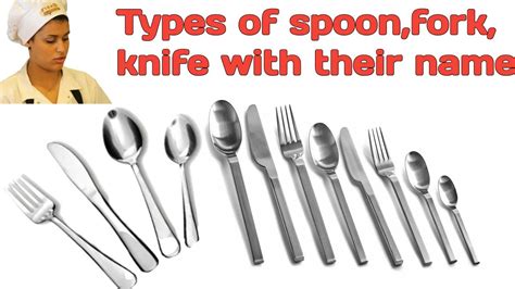 Spoon name | types of spoon | types of cutlery set | types of cutlery - YouTube