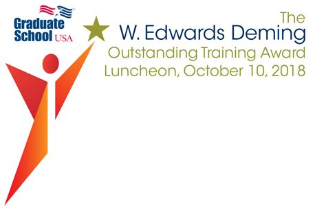 Graduate School USA - The W. Edwards Deming Outstanding Training Awards Presentation and Luncheon