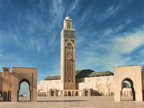 Premium Photo | Casablanca giant mosque