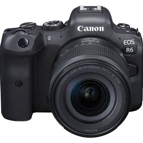 Canon EOS R6 Mirrorless Camera with 24-105mm f/4-7.1 Lens