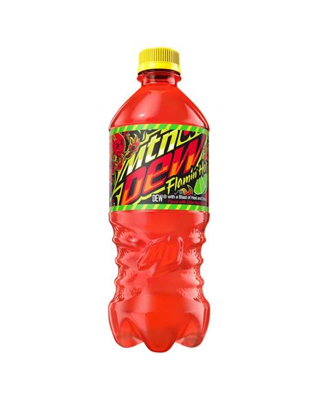 Mountain Dew Flamin Hot Soda – Exotic Pop