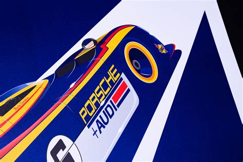 Mark Donohue, Porsche 917/30 - Ricardo. Fine Car ArtWork