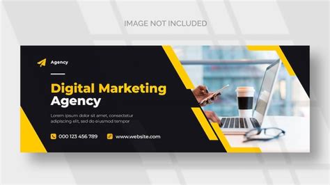 Free PSD | Digital marketing facebook banner template