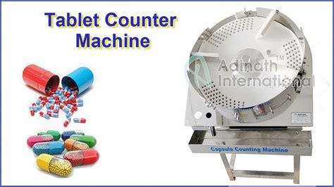 Capsule Counter, Tablet Counter Machine - YouTube