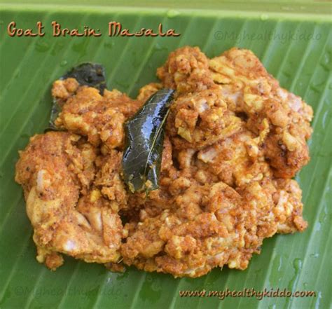 goat brain recipe | aatu moolai masala - My Healthy Kiddo | Recipe ...