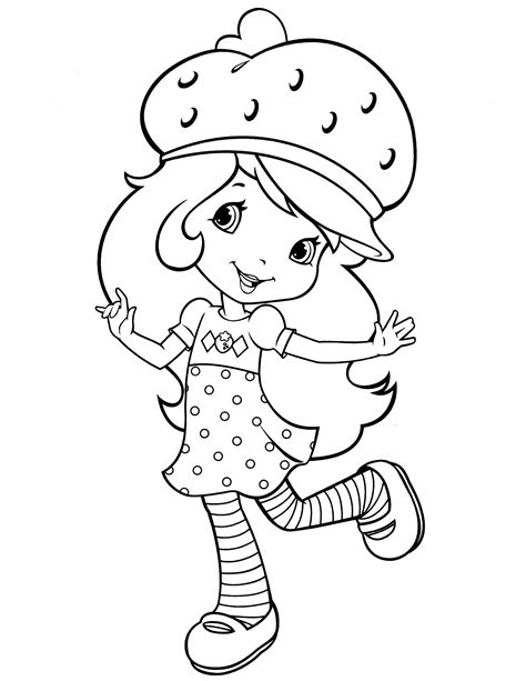 Strawberry Shortcakes Coloring Pages