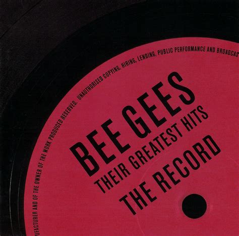 The Record - Their Greatest Hits by Bee Gees - Music Charts