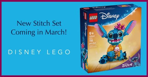 New Adorable Stitch LEGO Arriving On March 1st!