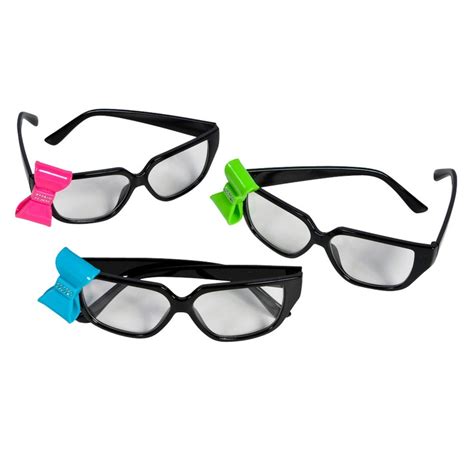 Black nerd glasses with bow | Nerd glasses, Nerdy glasses, Funky glasses