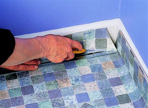 Laying Sheet Vinyl Flooring In Bathroom | Floor Roma