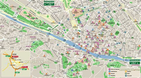 Map Of Florence Italy attractions