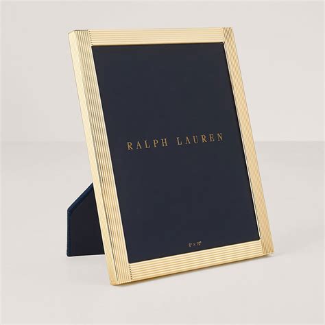 Ralph Lauren Luke 8x10 Frame, Gold