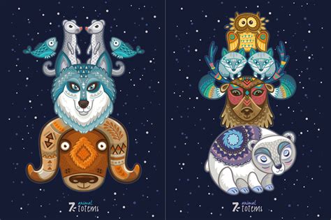 7 Animal Totems on Behance