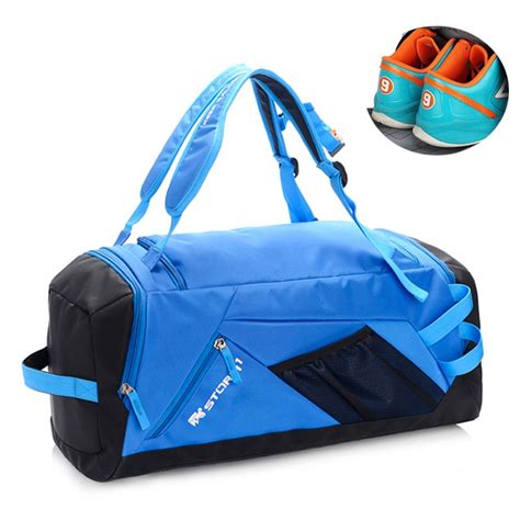 Sports Gym Bag Waterproof Sports Bags for Men Fitness Women Yoga Training Handbag with Shoe ...