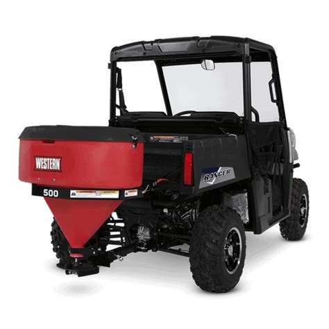 Western Spreaders UTV Tailgate Low Profile 500 | WPE Landscape Equipment