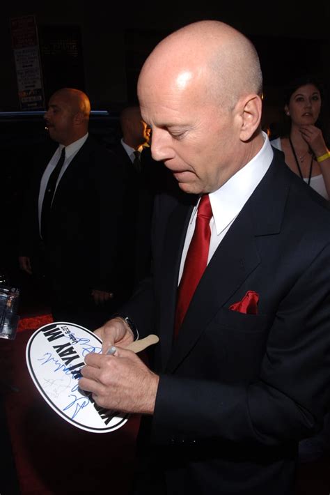 Bruce Willis | Left-Handed Celebrities | POPSUGAR Celebrity Photo 17