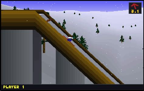 Deluxe Ski Jump | Play DOS games online