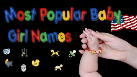 Most Popular Baby Girl Names In America - YouTube