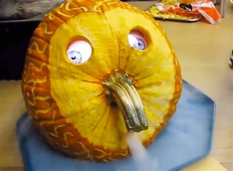 Take A Look At What NASA Engineers Do At A Pumpkin Carving Contest