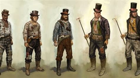 The Dusty Concept Art of Red Dead Redemption | Concept art, Red dead redemption, Character concept