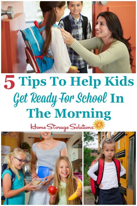 5 Tips To Help Kids Get Ready For School In The Morning