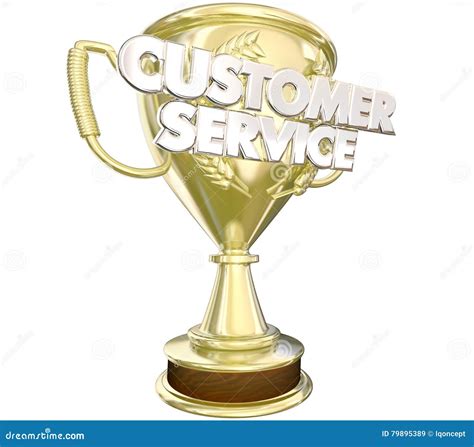 Customer Service Award Prize Best Staff Words Stock Illustration ...