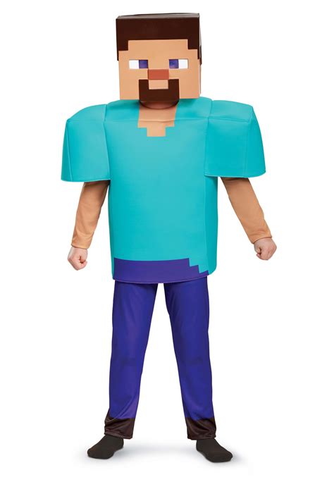 Minecraft Steve Deluxe Costume for Boys