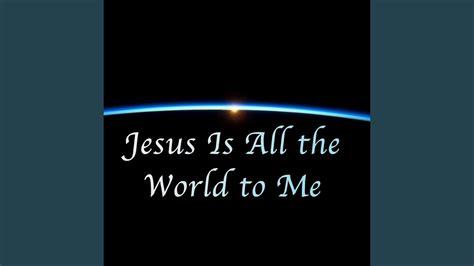 Jesus Is All the World to Me - Hymn Piano Instrumental - YouTube