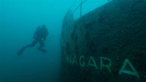 Tobermory Shipwreck Diving: Niagara II 2016 Part 1 (Bow) - YouTube