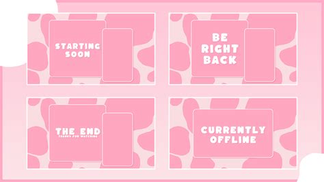 Free Twitch Pack - Pink Aesthetic [ 34 Pieces ] on Behance