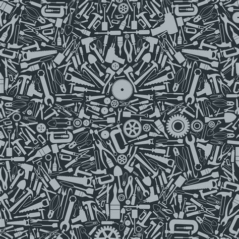 Grey background from tools. A vector illustration 17554691 Vector Art at Vecteezy