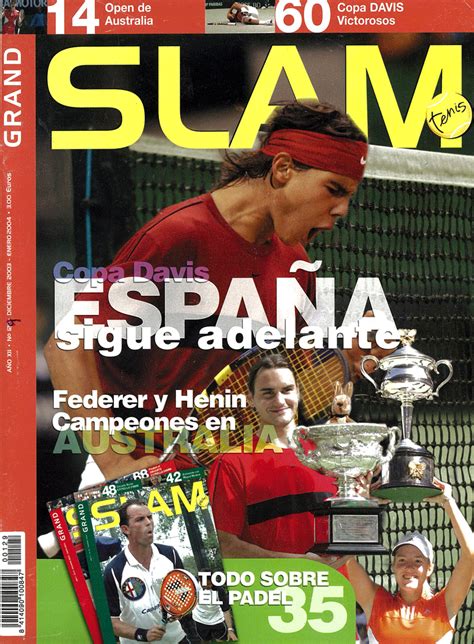 Portadas Históricas de la Revista de Tenis Grand Slam | Revista de ...