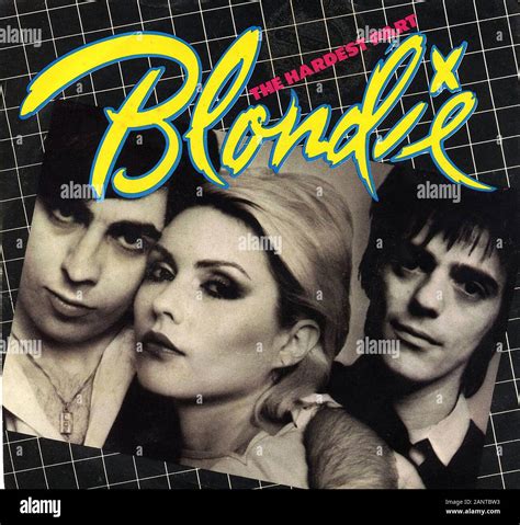 Blondie - The Hardest Part - Classic vintage vinyl album Stock Photo ...