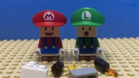 Baby Mario And Baby Luigi Scene In Lego (The Super Mario Bros. Movie) - YouTube