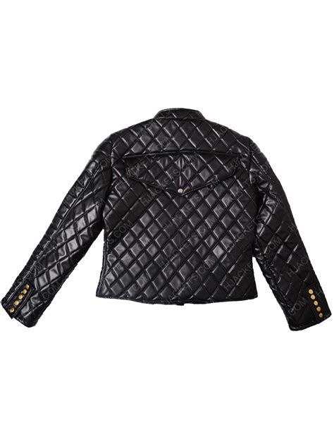 Nicki Minaj Jacket - Womens Black Quilted Jacket