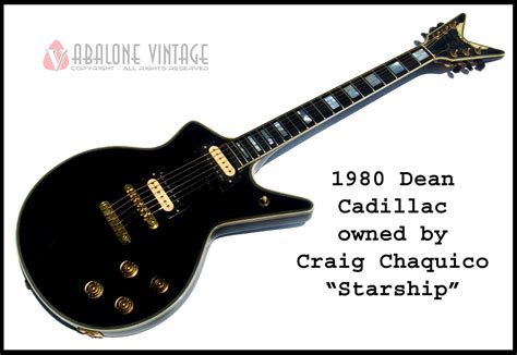 Craig Chaquico guitar collection Jefferson Starship / Vintage Dean Guitar