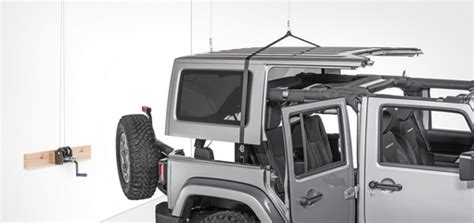 Easy way to remove Jeep Wrangler hardtop (Solo Jeep Hardtop Removal) - AutoVfix.com