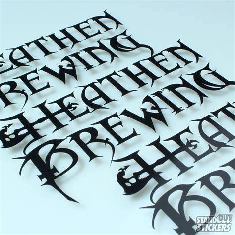 Vinyl Decal Samples - Examples of Custom Vinyl Decals