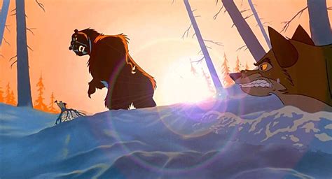 A screen cap of this beautiful shot in Balto(1994) : r/movies